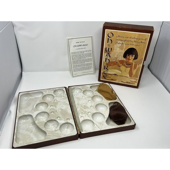 OH-WAH-REE 1962 3M Bookshelf Game of Strategy Complete - Picture 4 of 7